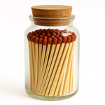 Streichhölzer - Stilvoll im Glas