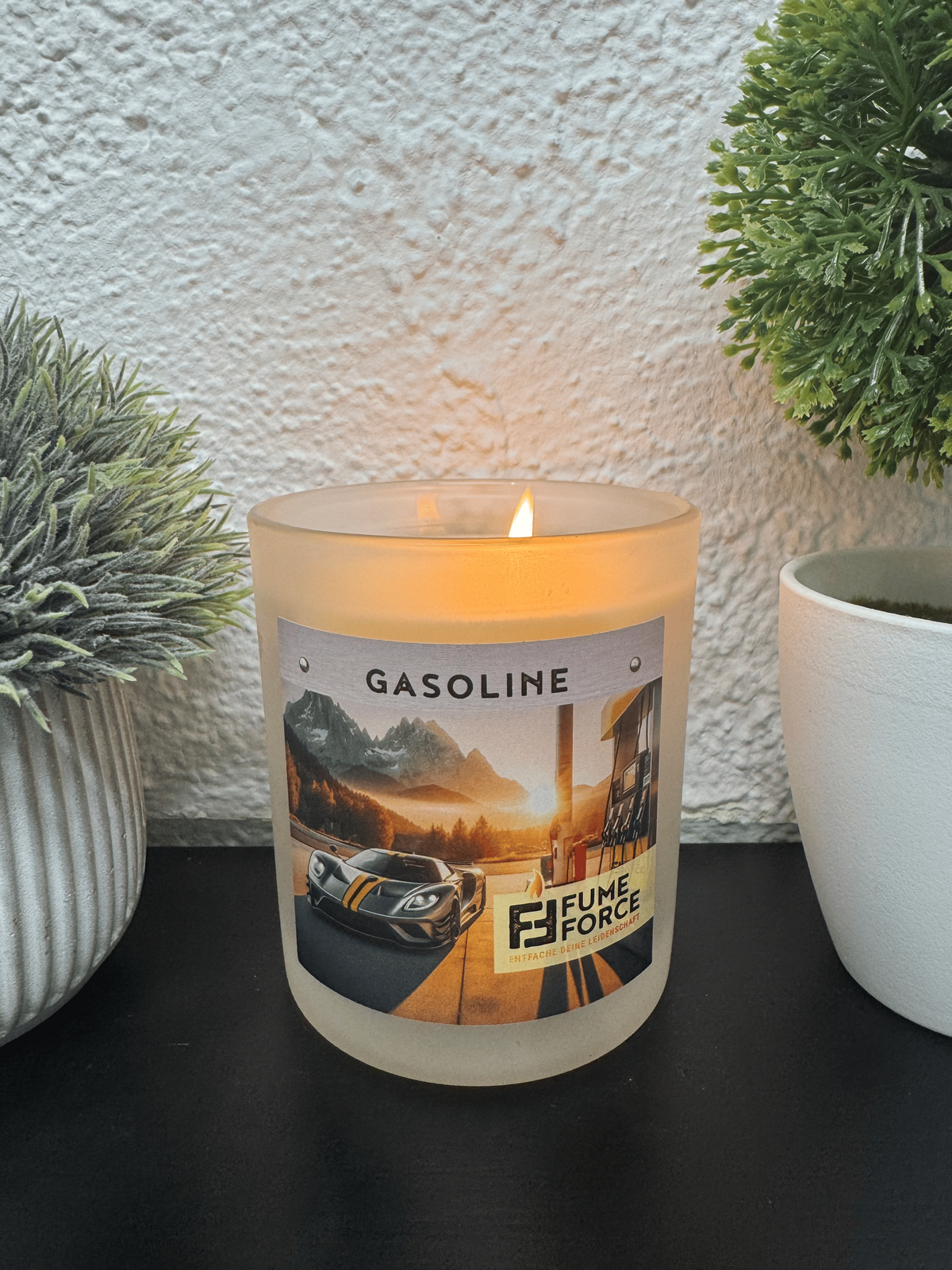Gasoline – Benzin ähnliches Aroma Duftkerze – FumeForce